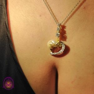 Valentine sacred gold edition snail heart and faux